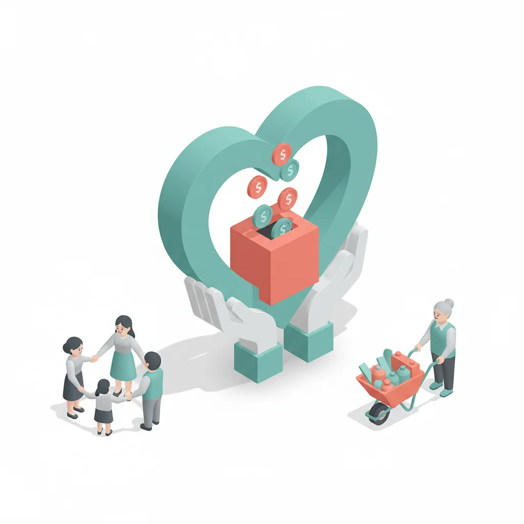 Nonprofit AI automation illustration