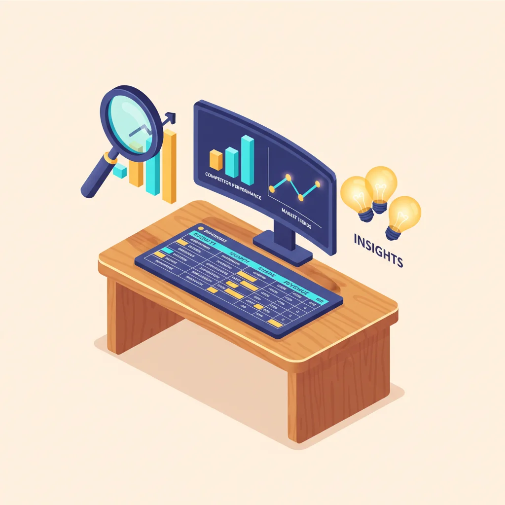 Market Research automation illustration