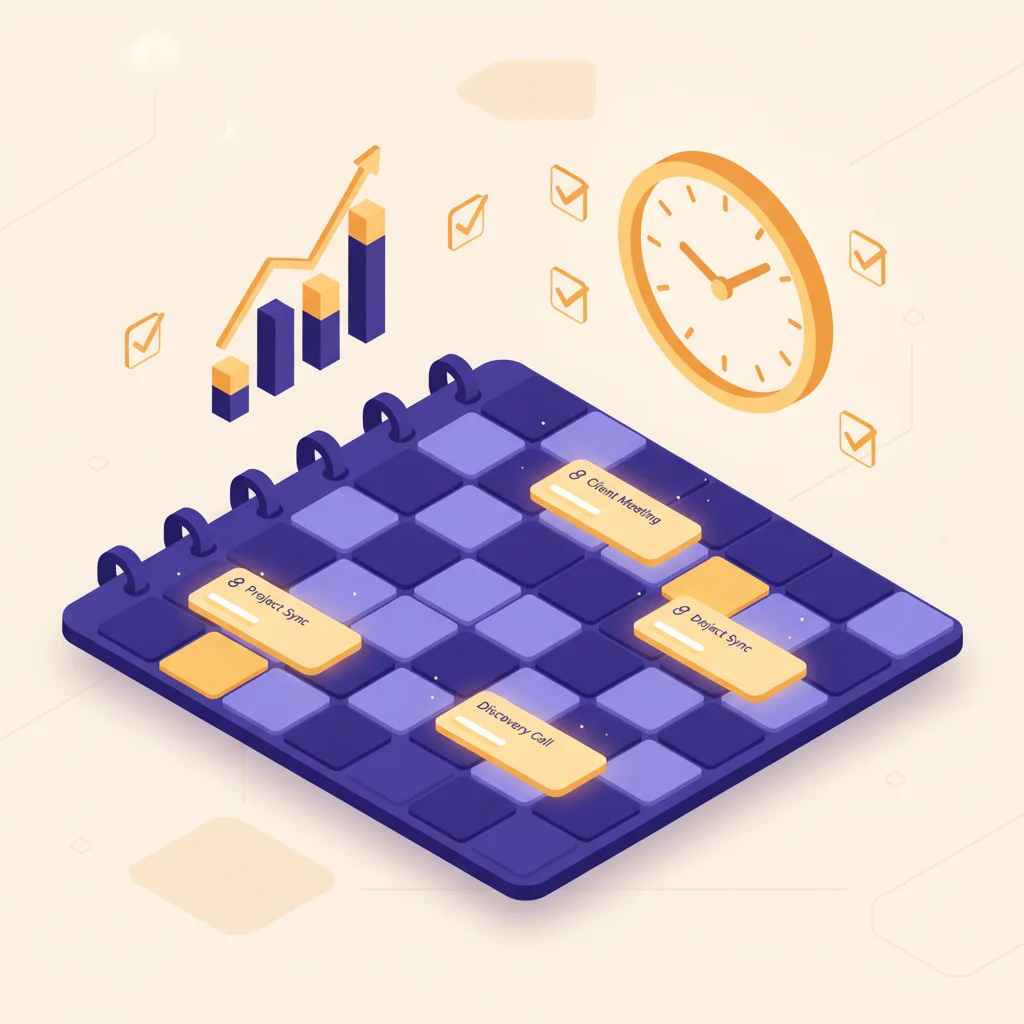 Scheduling & Calendar automation illustration